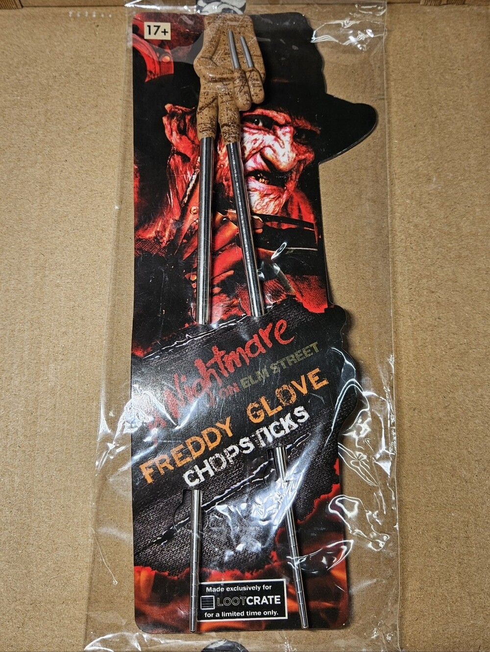 Freddy Krueger Chopsticks Nightmare On Elm Street Loot Crate Exclusive